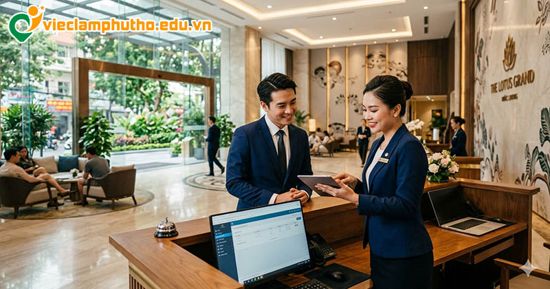 Lợi ích mà việc làm khách sạn Phú Thọ mang lại