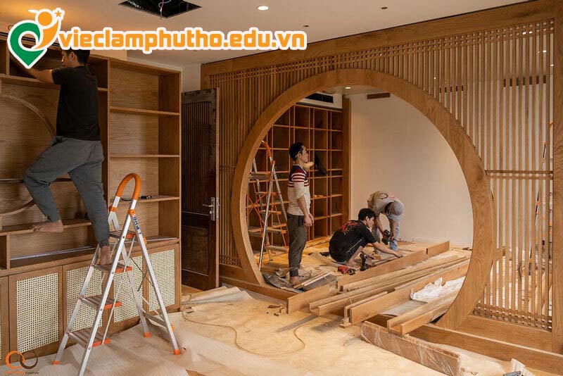 Nhu cầu tuyển dụng việc làm nội ngoại thất Phú Thọ