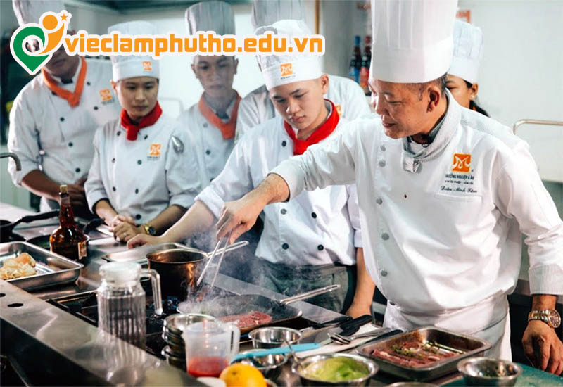 Nhu cầu tuyển việc làm đầu bếp Phú Thọ ngày càng tăng