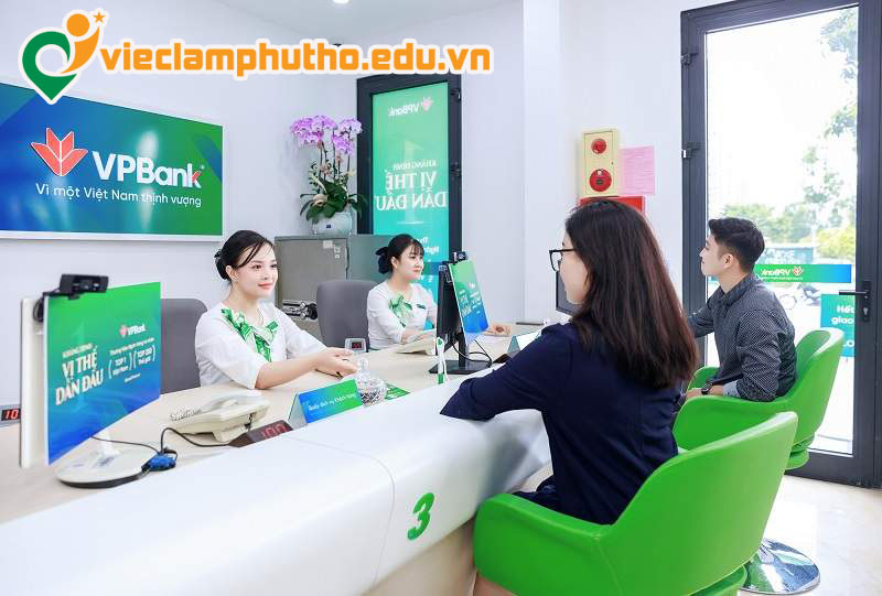 Nhu cầu tuyển việc làm ngân hàng Phú Thọ