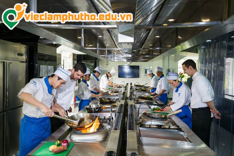 Tìm việc làm đầu bếp Phú Thọ ở đâu