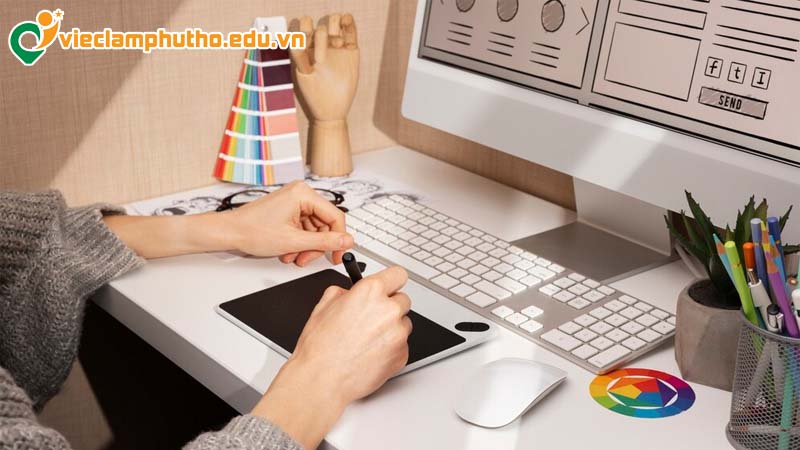 Mức lương tương ứng theo các vị trí việc làm thiết kế đồ hoạ Phú Thọ
