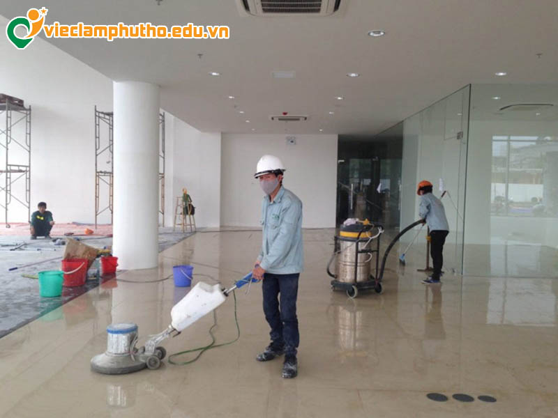 Tại sao nhu cầu việc làm vệ sinh công nghiệp Phú Thọ lại tăng cao?