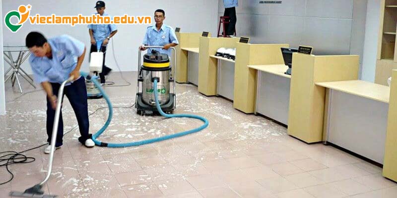 Vệ sinh công nghiệp là hướng đi an toàn cho người lao động
