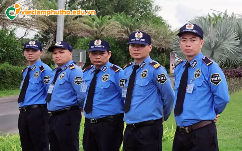 Thu nhập và chế độ của việc làm bảo vệ Phú Thọ