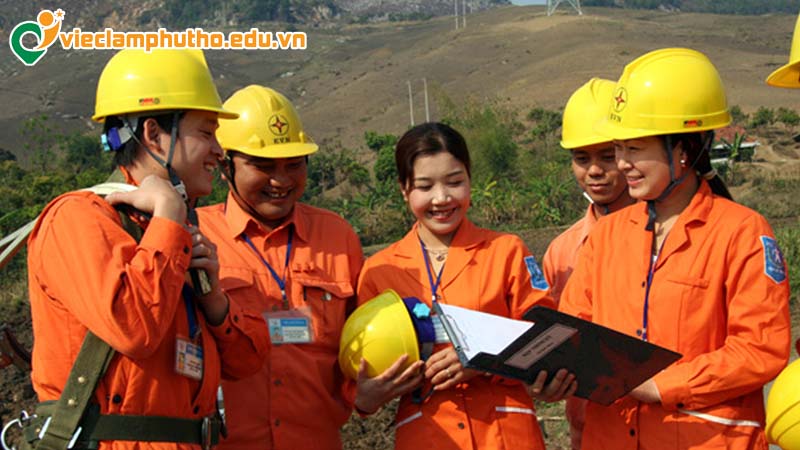 Những vị trí nhân sự ngành điện thường được tuyển dụng tại Phú Thọ