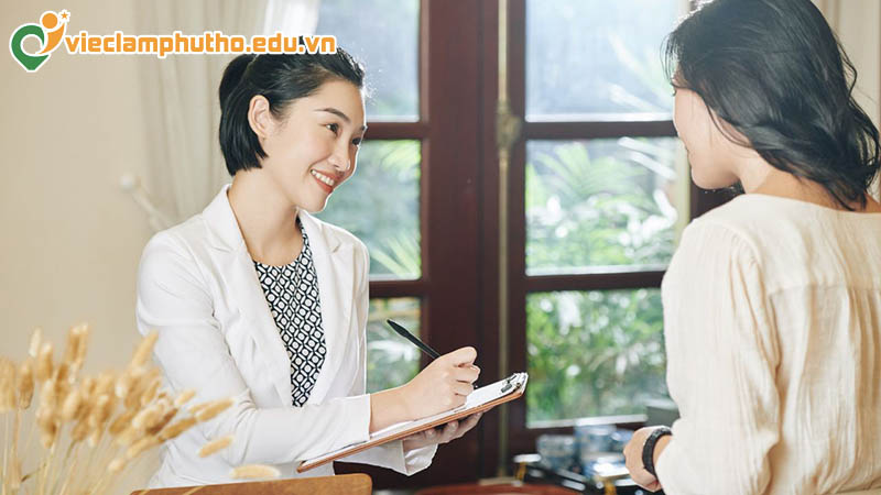 Tìm việc làm lễ tân Phú Thọ ở đâu?